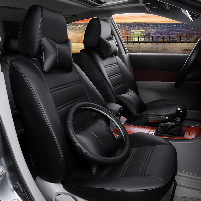 Чехлы для автомобильных сидений из искусственной кожи JAC K5/3 iev b15 A13 RS уточните s3 s2