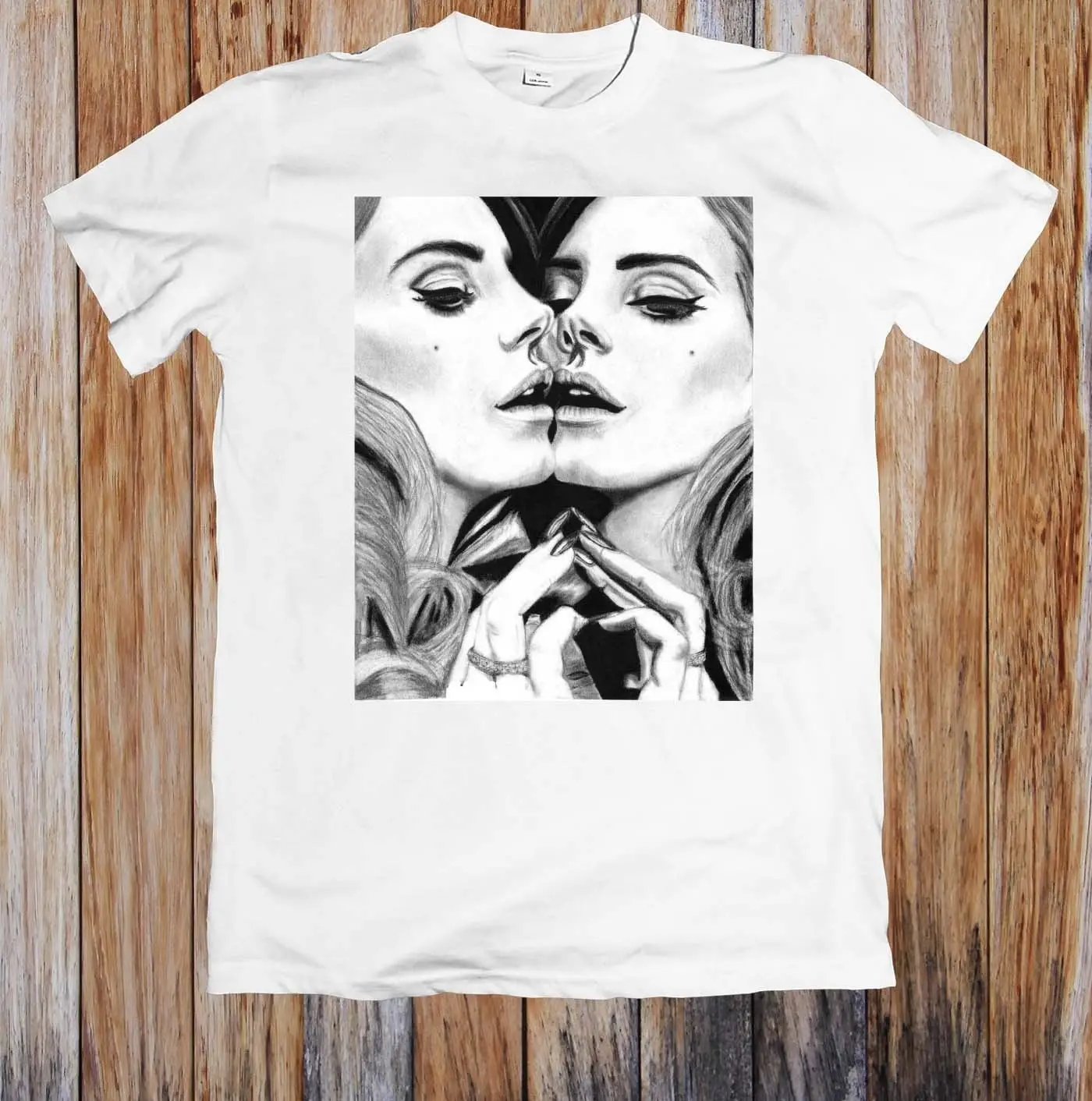 LANA DEL RAY IN MIRROR/футболка унисекс белые черные серые красные брюки футболка костюм