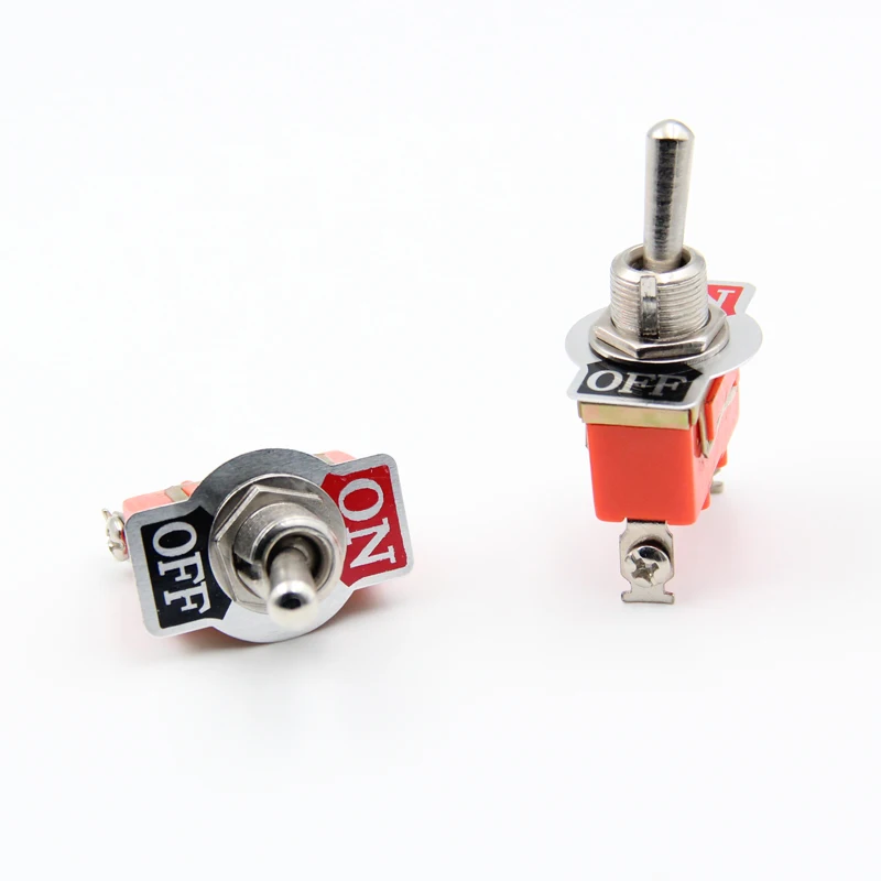 Переключатель питания SPST для включения/выключения 2 шт. переключатель с
