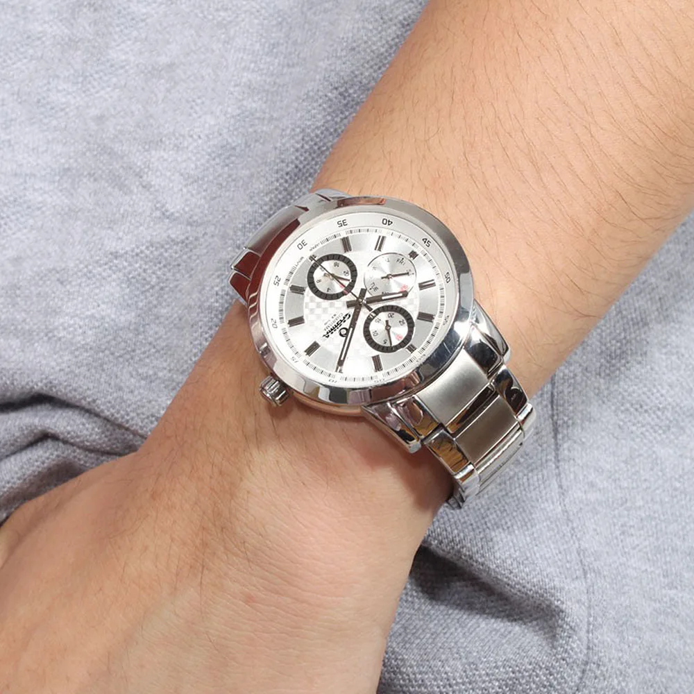 Для мужчин Бизнес часы Элитный бренд платье для отдыха 2017 Топ Мода кварцевые