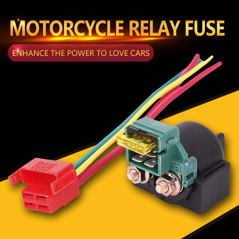 Электрические детали для мотоцикла ключ зажигания стартер соленоидное реле с