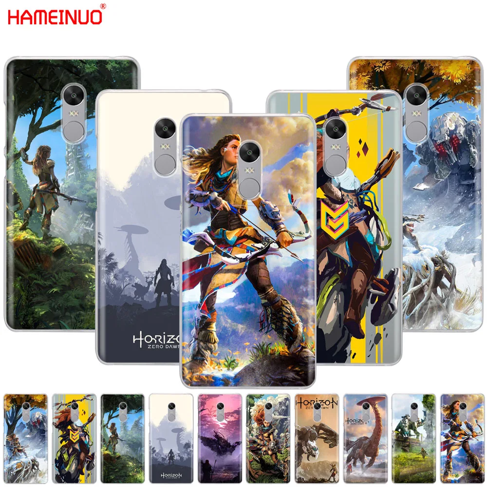 HAMEINUO Horizon Zero Dawn aloy чехол для телефона Xiaomi redmi 5 4 1 1s 2 3 3s pro PLUS note 4X 4A 5A|Бамперы| |
