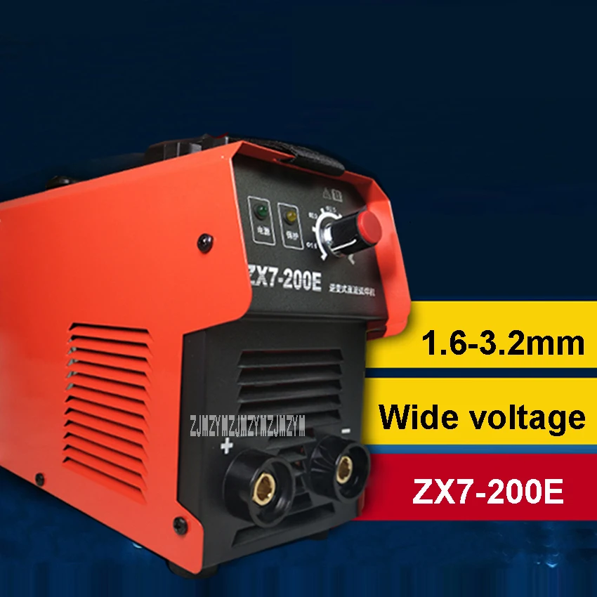 

ZX7-200E Household Mini Stainless Steel Welding Machine Industrial Portable Inverter DC Arc Welding Machine 220V 6KVA 1.6-3.2mm