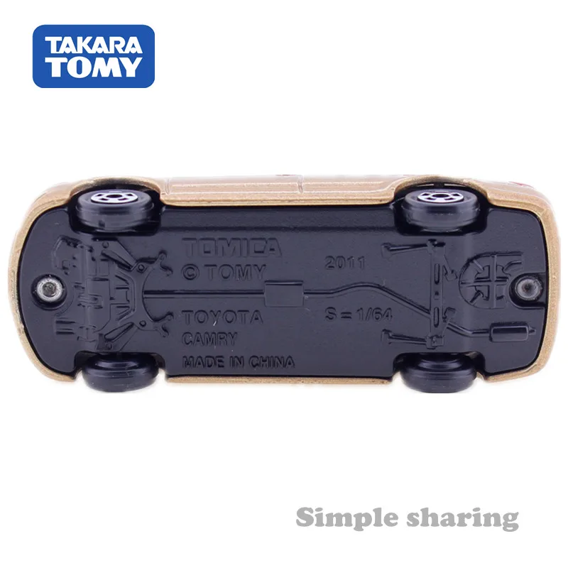 Модель автомобиля TOMICA CN 01 toyota camry Takara Tomy Литые металлические модели автомобилей