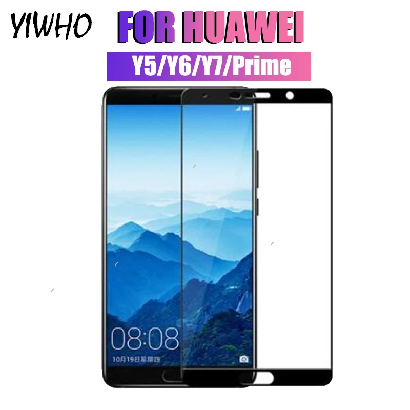 Закаленное стекло для Huawei Y6 2018 защита экрана Huawey Y7 Y5 Prime 6y 6 Y Huawe 7y Armor 5y Y6prime