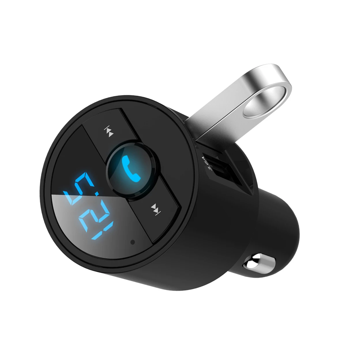 Беспроводной fm-передатчик Bluetooth автомобильный прикуриватель музыкальный плеер Громкая связь звонки эхоподавление CVC передатчик автомобильный комплект