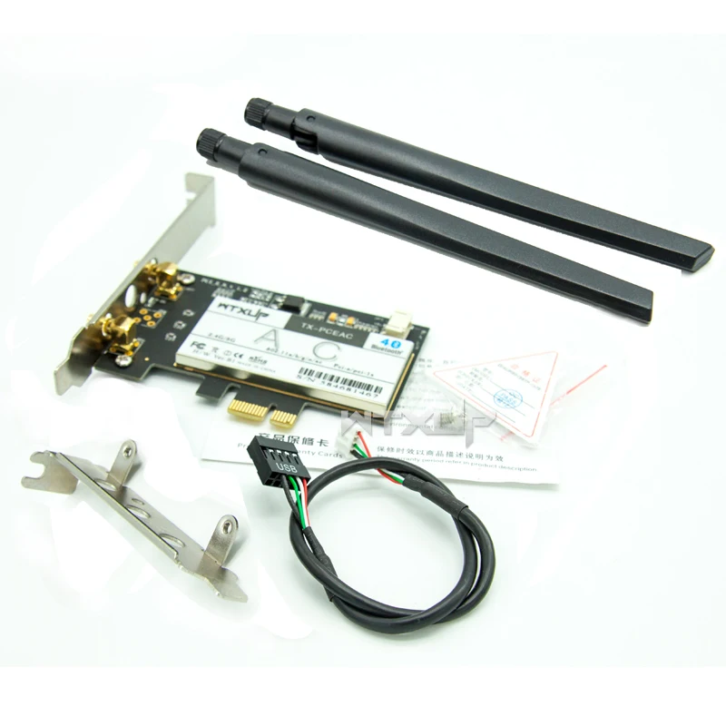 Wtxup Wireless AC 3160 Band Dual 802.11ac 433M + Bluetooth BT 4 0 PCI E 1X 16X настольная wifi WLAN карта для Intel 3160AC|wifi