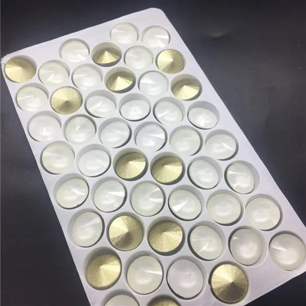 white TopStone все цвета мокко 10,12, 14 мм RIVOLI Хрустальные заостренные с обратной стороны Стразы круглые стеклянные Хрустальные Необычные камни - Цвет: white