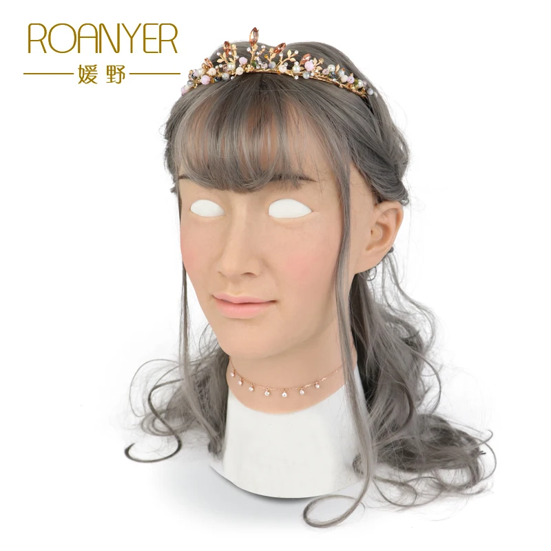 Roanyer РИА кроссдрессер силиконовый женский с реалистичной кожей для вечерние