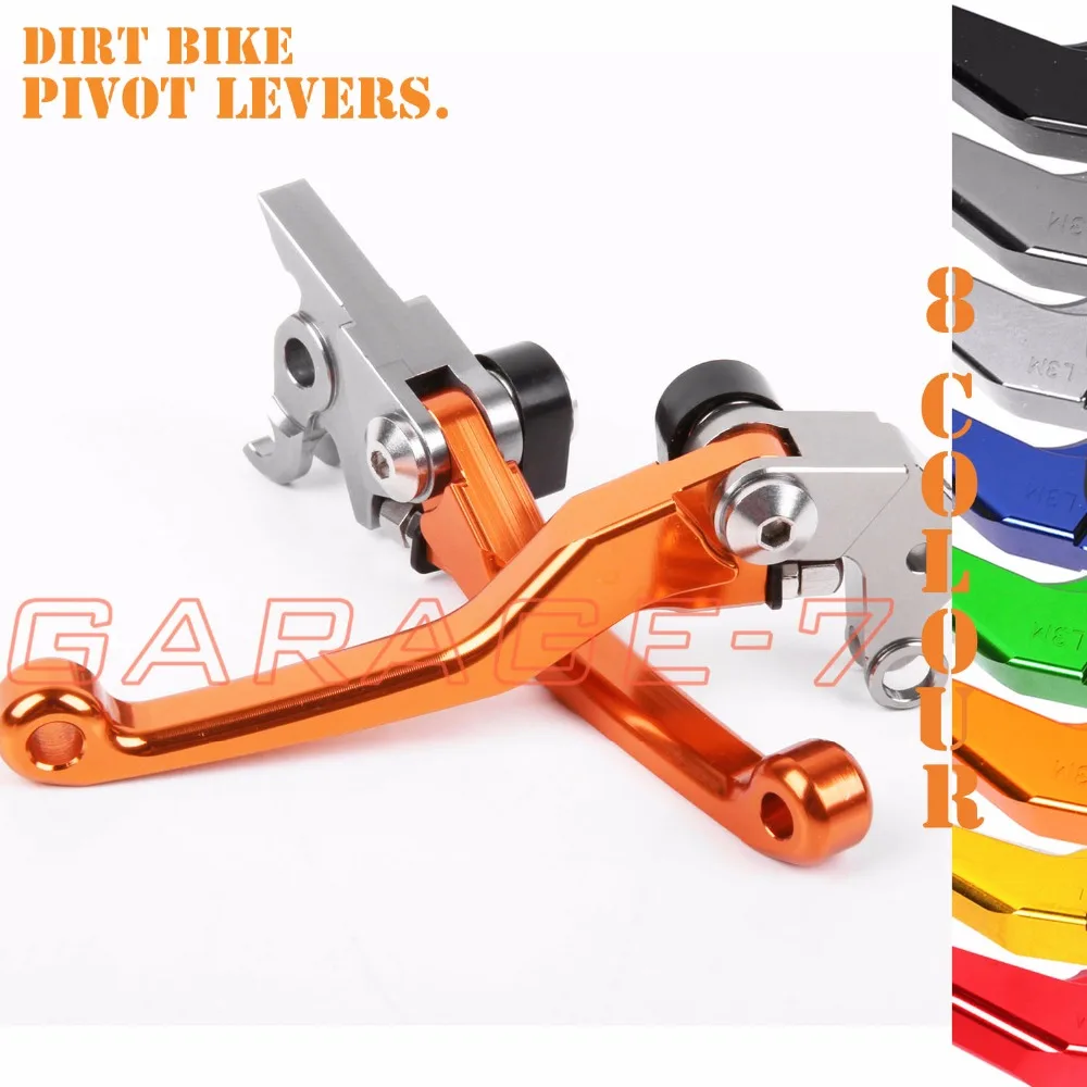 Для KTM 450 SX F R Racing 200 XC W EXC 150 144 125 Sixdays CNC Pivot Motocross внедорожные тормозные рычаги