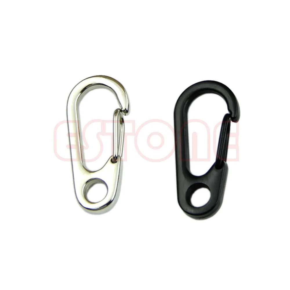 JAVRICK 1 шт. нержавеющая сталь раздельный брелок застежки зажимы крючок|key ring|keychain key