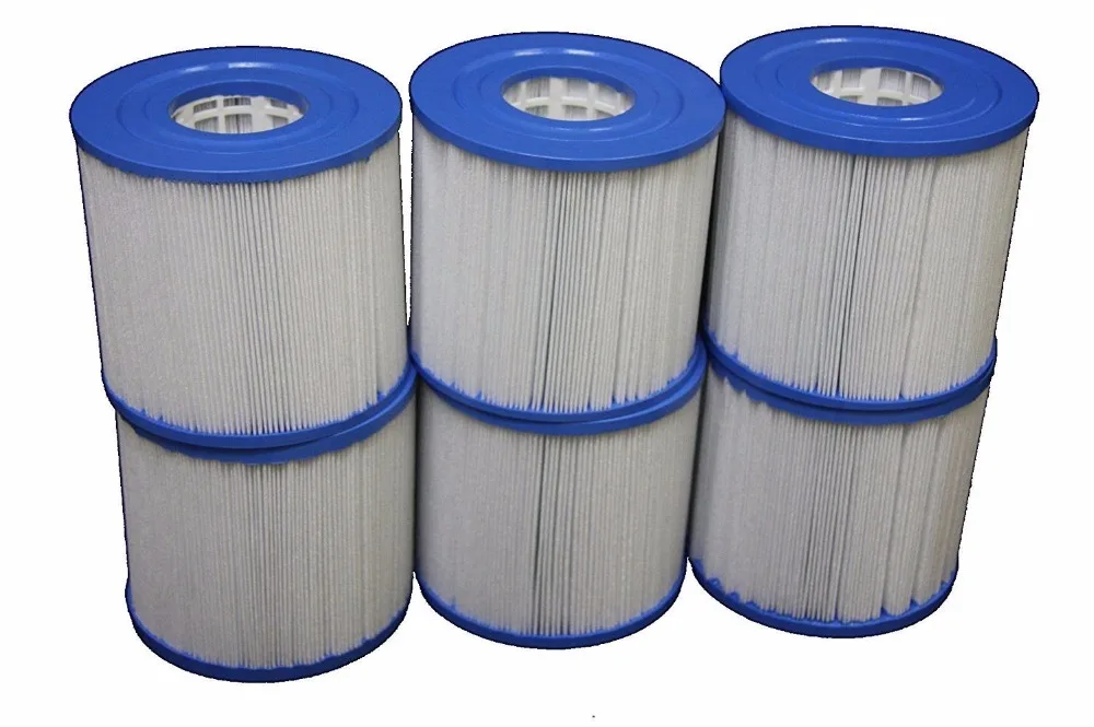 

6 piece SPA FILTER FITS: UNICEL C-4401 C4401 4401 PLEATCO PRB17.5SF FC-2386