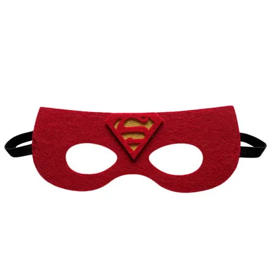 mask2-12pcs 12 шт./лот, Детские маски супергероев из мультфильма, украшения для вечеринки на день рождения, вечерние, Детские маски для игры, чтобы стать героями - Цвет: mask2-12pcs