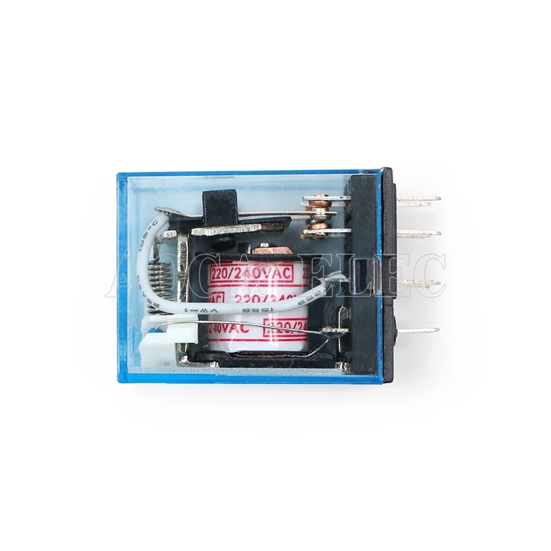 OMRON MY2P HH52P MY2NJ Relay Coil General DPDT Micro Mini Electromagnetic Relay Switch with LED AC 110V 220V DC 12V 24V