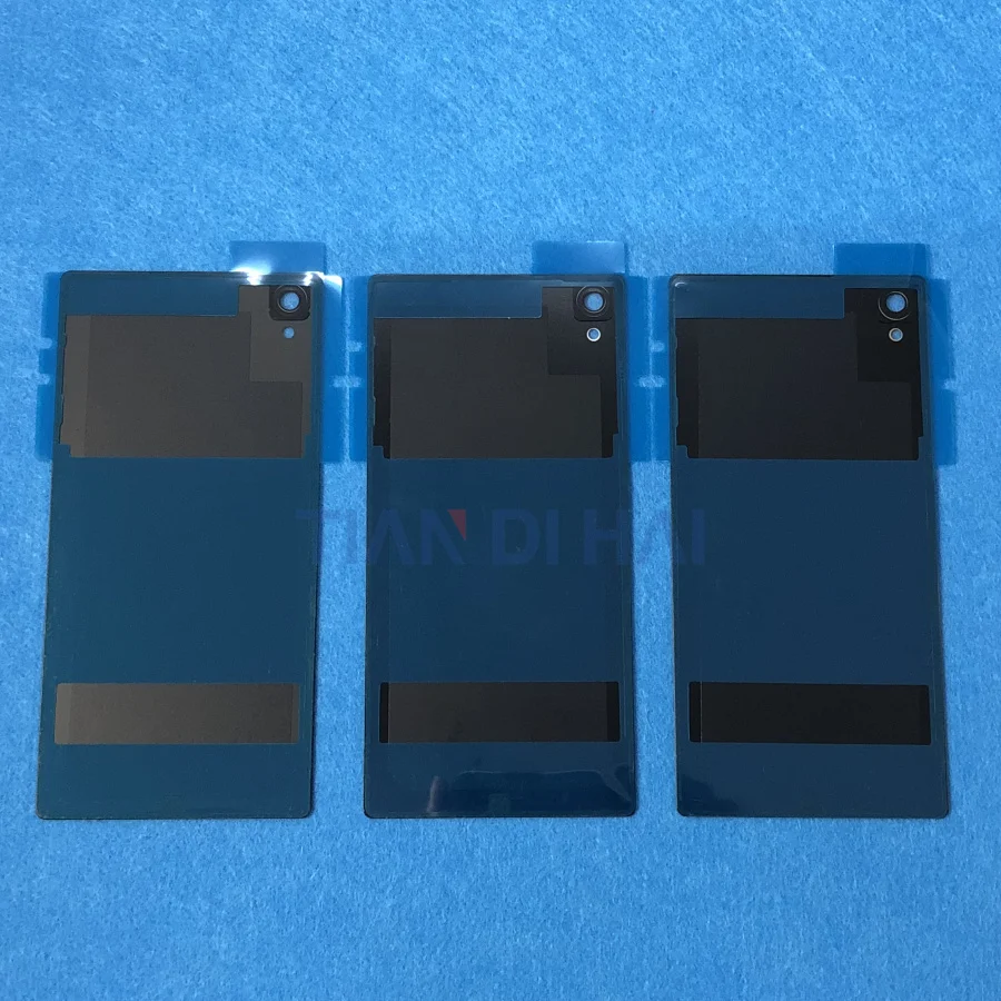 Крышка батарейного отсека для Sony Xperia Z5 Premium E6853 E6883 E6833 5 дюйма корпус стеклянный
