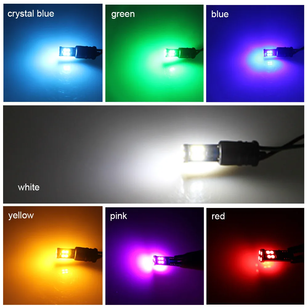 KEIN 2 шт. 168 194 t10 led 3030 12SMD Canbus Error Free w5w светодиодные лампочки сбоку пульт