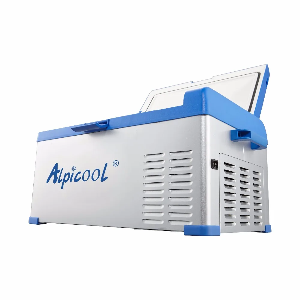 Alpicool серии 25L Новый компрессорный морозильник автомобильный холодильник AC 12 В DC24V