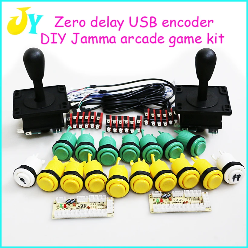 Комплект сделай сам для двух игроков USB кодировщик с нулевой задержкой ПК Raspberry pi