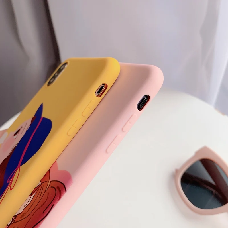 Мягкий милый чехол в виде свиньи для iPhone 6 s S Plus XSMax 7 8 X 10 мультяшный розовый XS Max XR