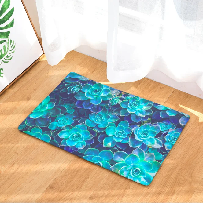 Суккулентные растения алоэ коврик для ванной кухонный ковер декоративные