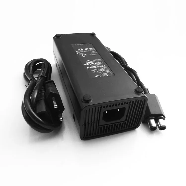 Для microsoft XBox 360 X-360 S тонкий 135 Вт блок питания адаптер переменного тока зарядное устройство 220 В зарядка зарядное устройство Шнур питания линия ЕС/США