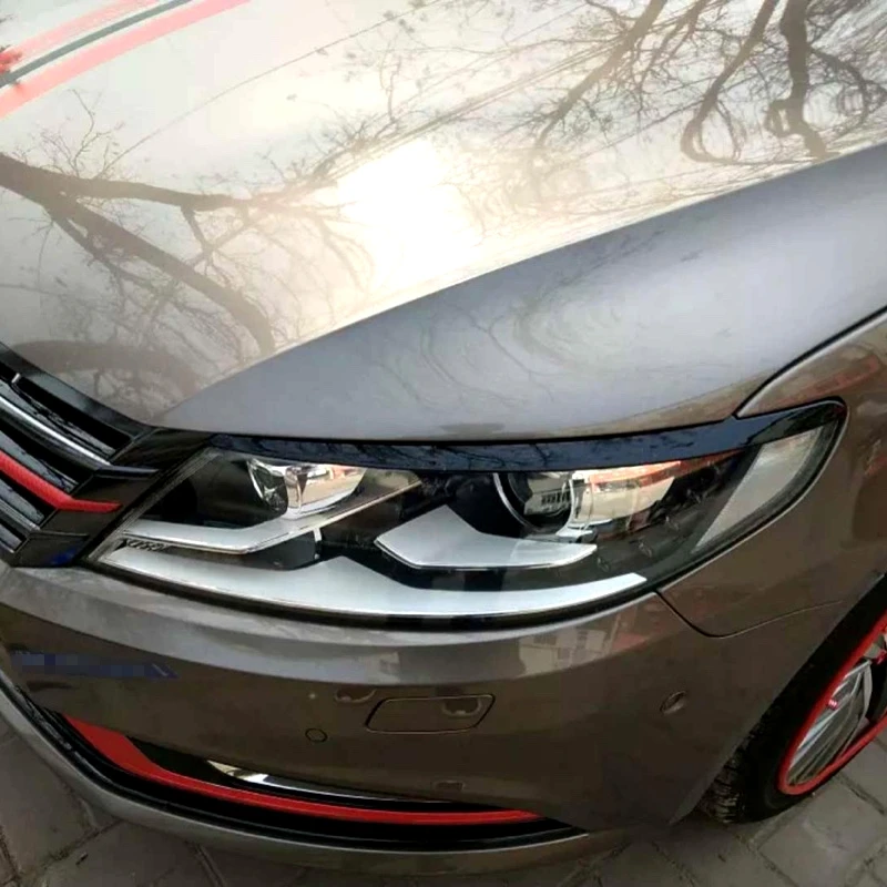 Для Volkswagen PASSAT CC 2013 2014 2015 2016 Автомобильная передняя фара для бровей планки фар