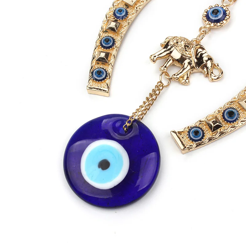 Lucky Али Меч с сглаза висит повезло золотой слон настенный | Украшения и аксессуары