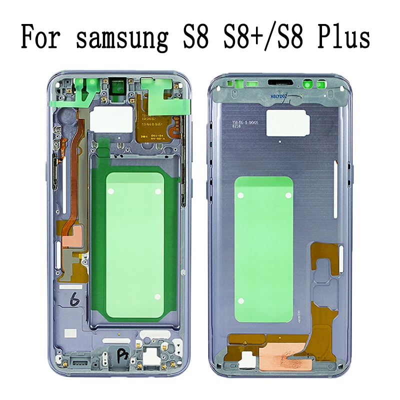 Для samsung galaxy S8 G950 plus + G955 новинка рама средней рамы корпус со рамкой в сборе крышка