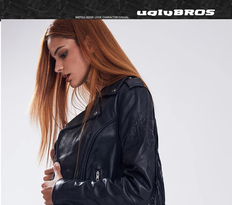 2018Uglybros кожаная мотоциклетная куртка женская куртка для езды на мотоцикле 883 куртка для езды защитное оборудование одежда для велоспорта