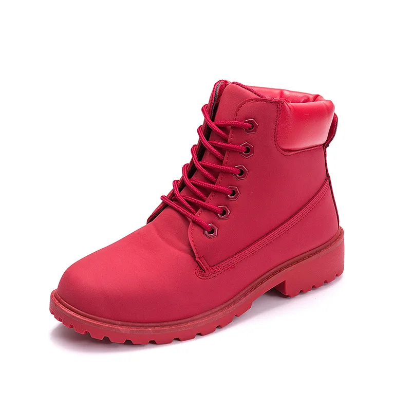 

Boots Classic Women Shoes Winter Bota Feminina Ankle Snow Boots Female Warm Zapatos Mujer Tenis Lace-Up Bota Platform Sneakers