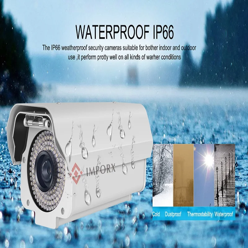 IMPORX LPR ANPR IPC 1080P Vechile камера для распознавания номерных знаков HD с объективом 6 22 мм