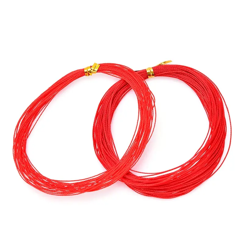 Новая жесткая плетеная рыболовная леска 2 размера красная для Взрывобезопасного