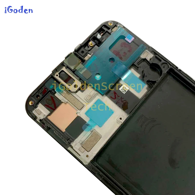 Super AMOLED для Samsung galaxy A50 2019 A505F/DS A505F A505FD A505A сенсорный экран дигитайзер в сборе с