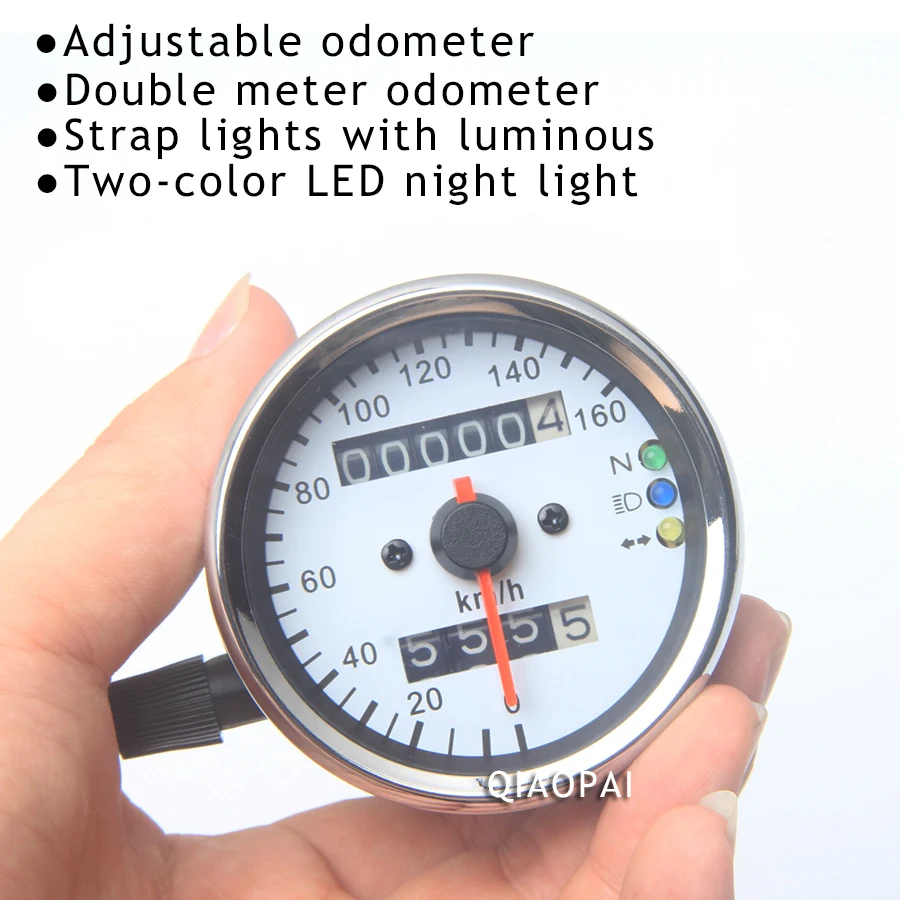 Одометр спидометр для мотоцикла 12 В винтажный модифицированный мотоциклетный