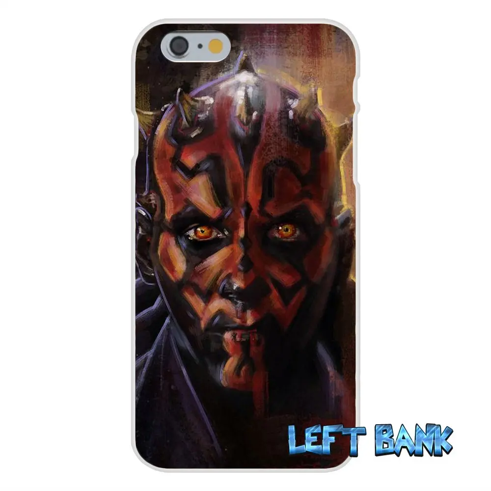 Звездные войны Дарт Маул Мягкий Силиконовый ТПУ Прозрачный чехол для Samsung Galaxy A3 A5