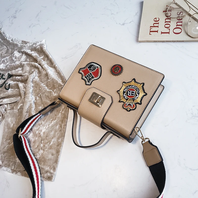 OUFENLANDI Crossbody сумка 2018 женщина аппликации клатчем новые летние поступление