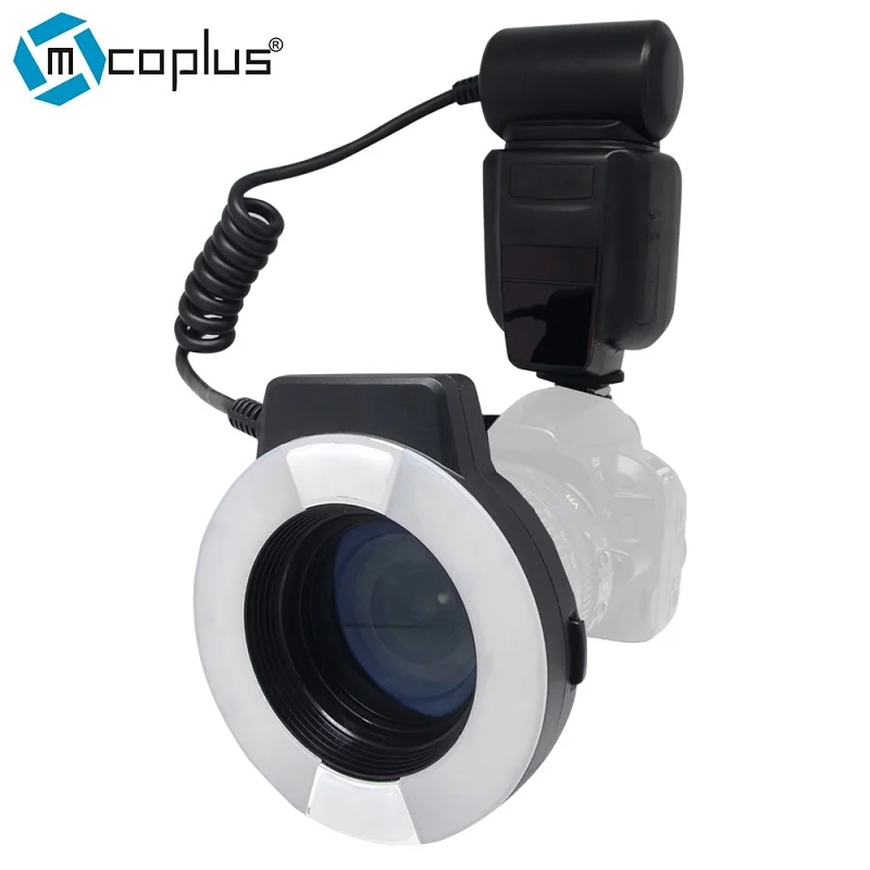 Meike MK 14EXT i TTL кольцеобразная макро вспышка для Nikon D7100 D7000 D5200 D5100 D5000 D3200 D3100 D90 D300S D600
