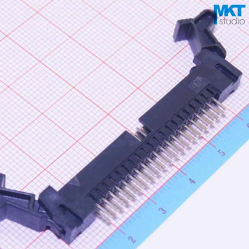 

100Pcs 40P 2.0mm Pitch DC2 Male IDC Connector Socket Header ISP JTAG With Hook Horn 2x20P