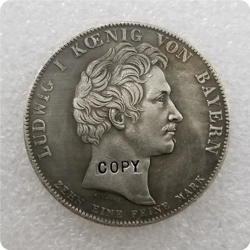 1830 Германия Бавария Талер верность баварских копий памятные монеты копии монет
