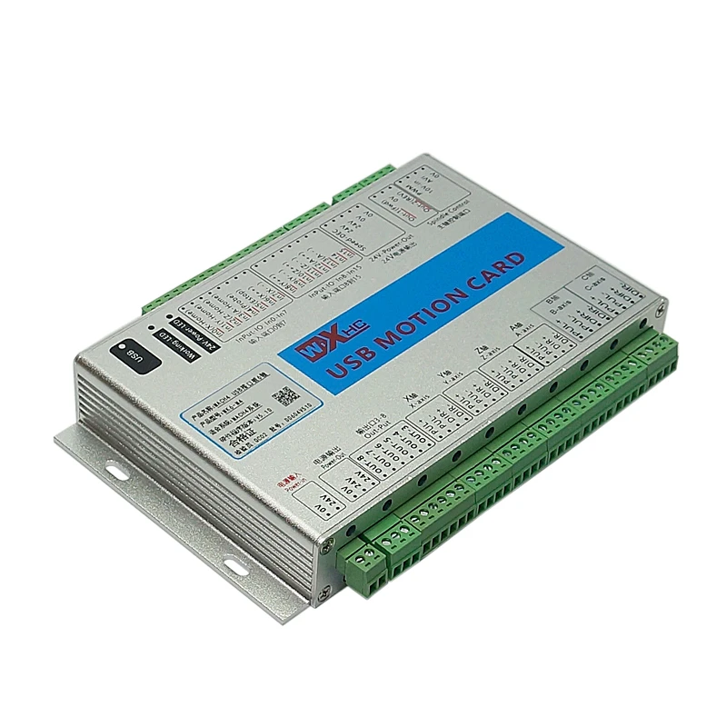 

Mach4 Motion control card USB Port 2000Khz pluse 16input 8 output IO for CNC Router Milling Machine