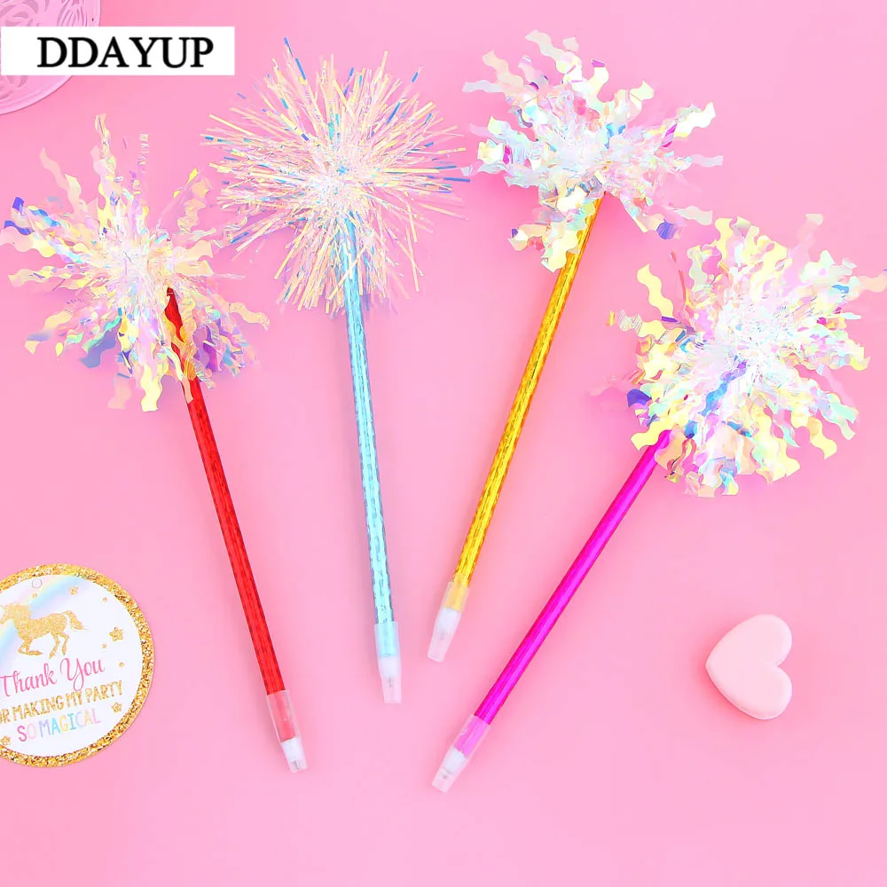 4 шт./лот Милая блестящая шариковая ручка качественные школьные канцелярские