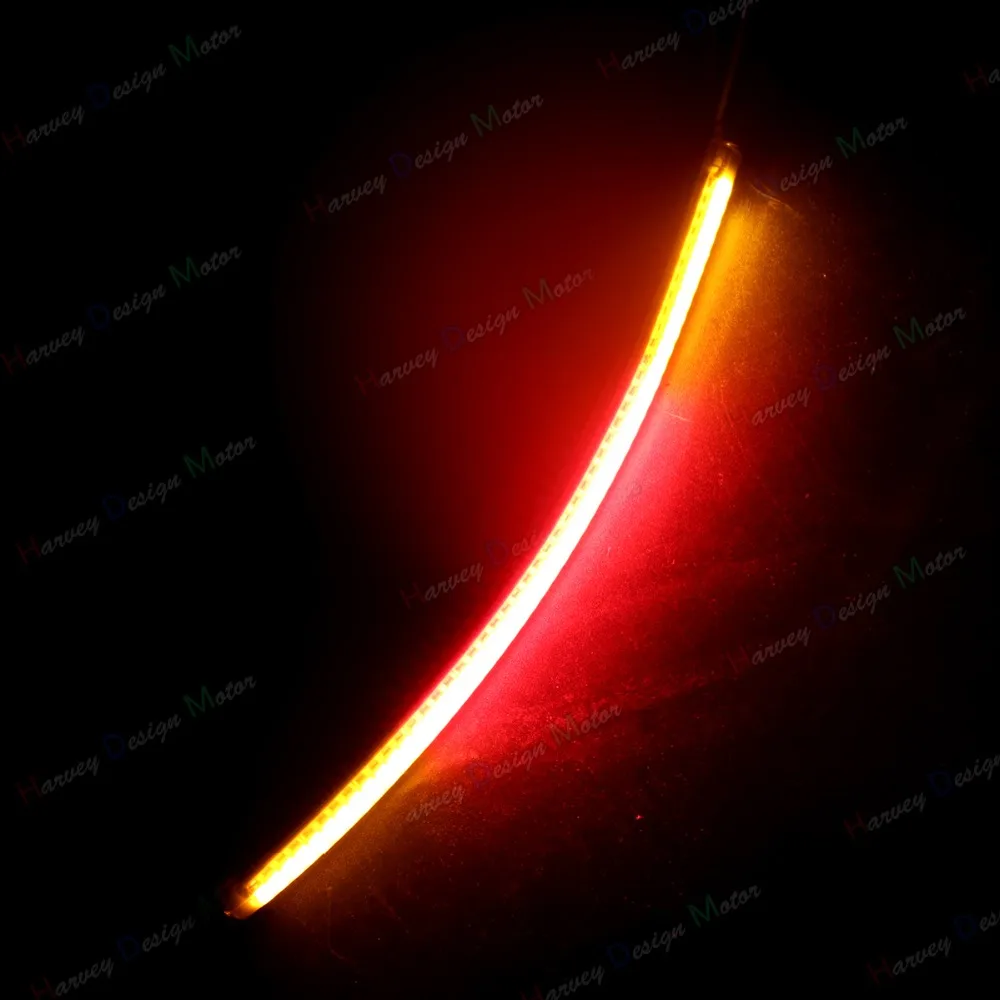 Светодиодный светильник с дымчатыми линзами 8 дюймов бар и стоп-сигналы для