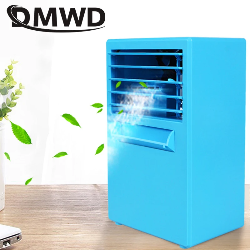 DMWD мини-кондиционер вентилятор увлажнитель охладитель портативный офисный