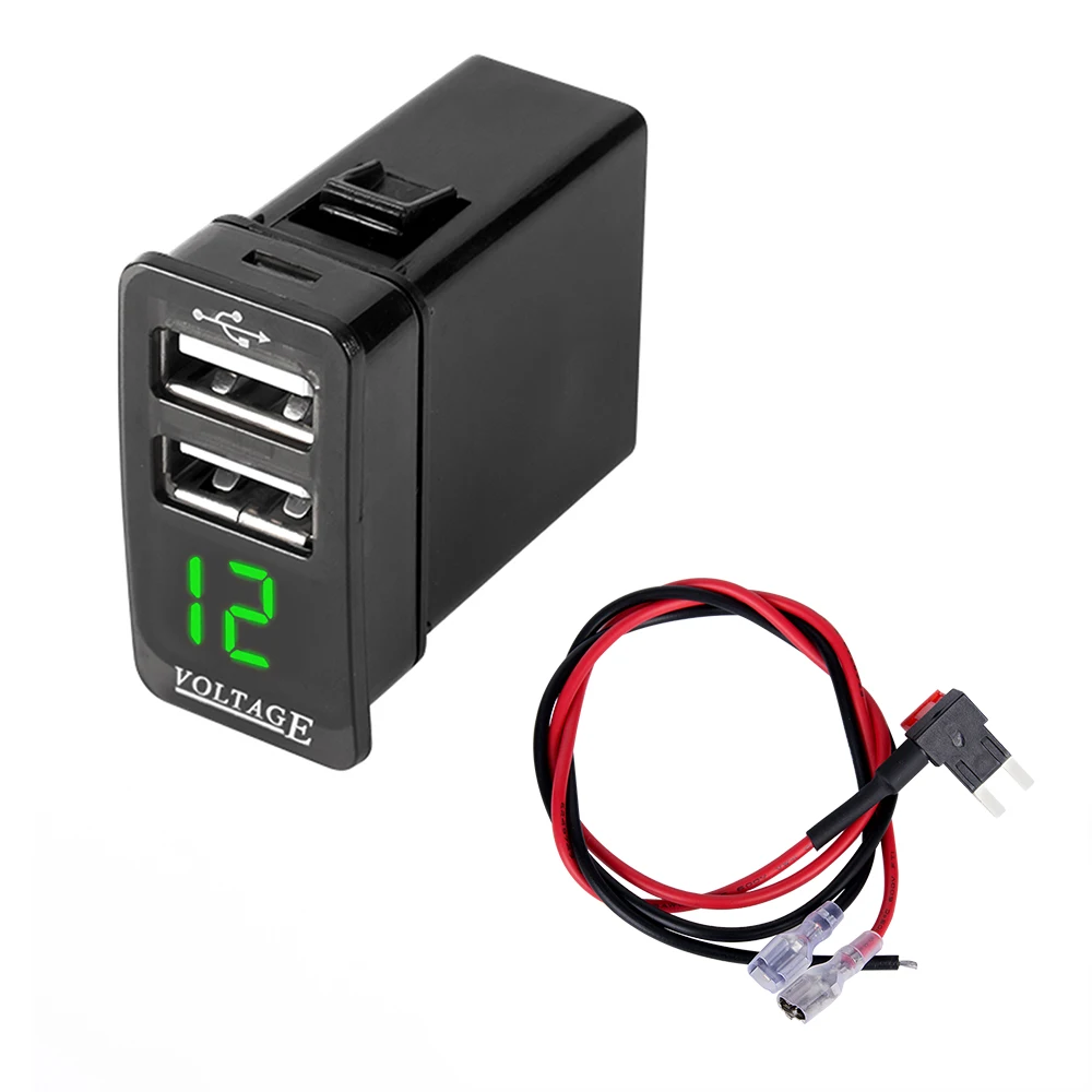 5 В/4,2 А двойной USB автомобильный электронный мобильный телефон автомобильное зарядное устройство адаптер Рабочее напряжение 12-24 В использовать для JILI GSGL USB интерфейс