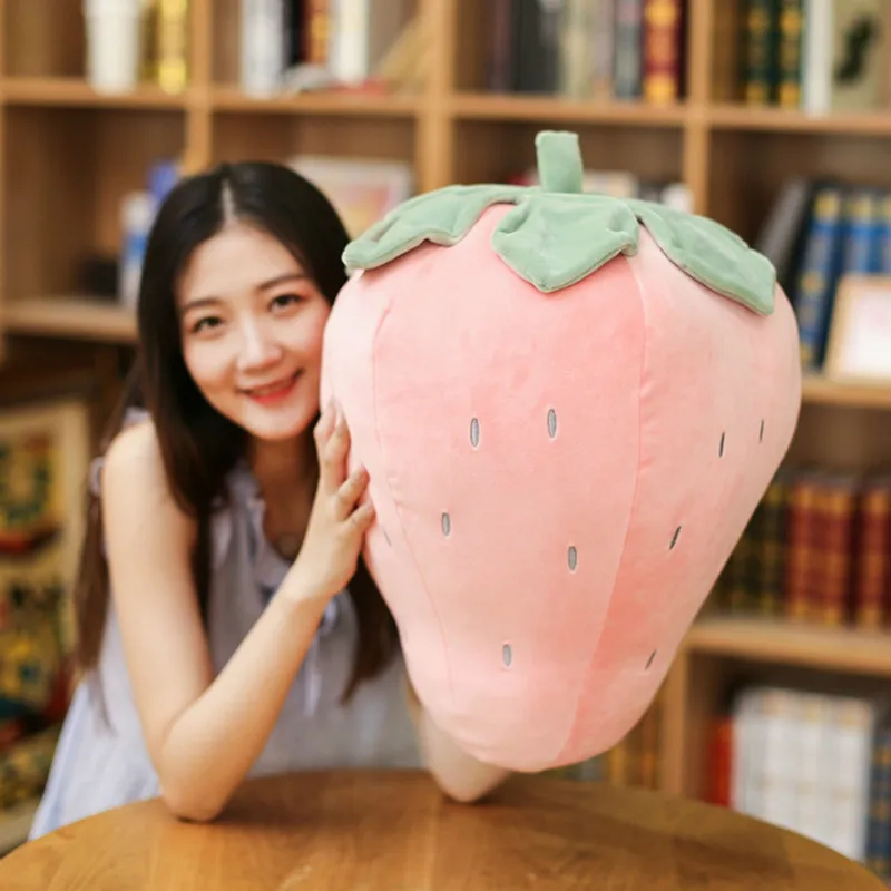 

Strawberry Pineapple Plush Pillow Fruits Fruit Napam Pillow Dolls Gift Pizza Dolls