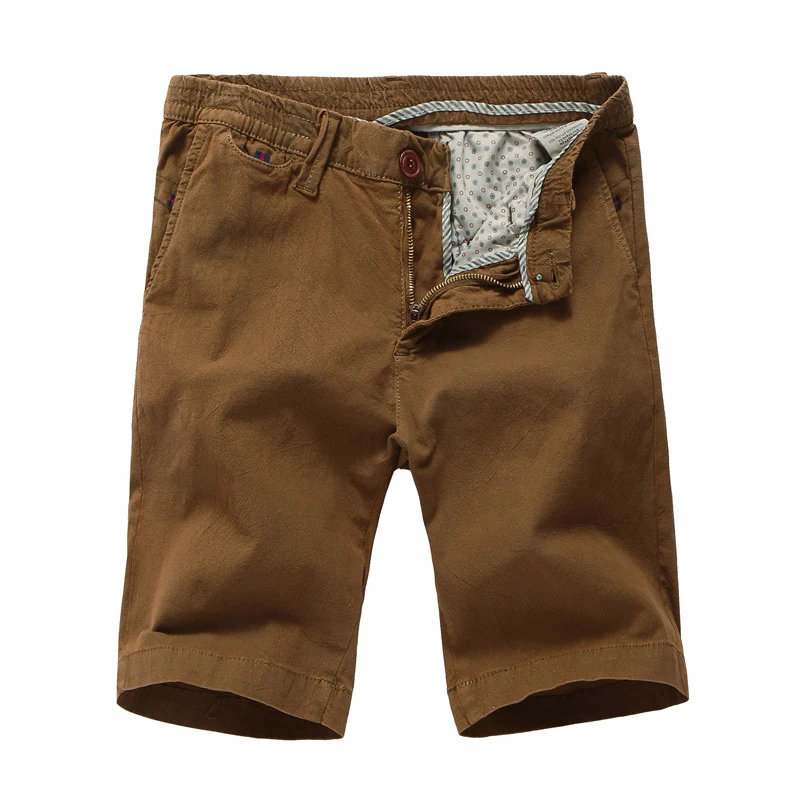 2019 летние грузовые шорты Для мужчин одноцветная Мужская Мужские в повседневном