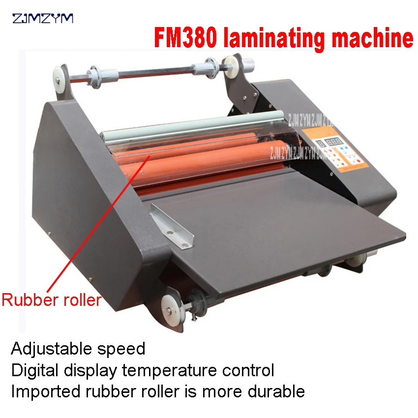 FM 380 машина для ламинирования бумаги Студенческая карта Рабочая офисный