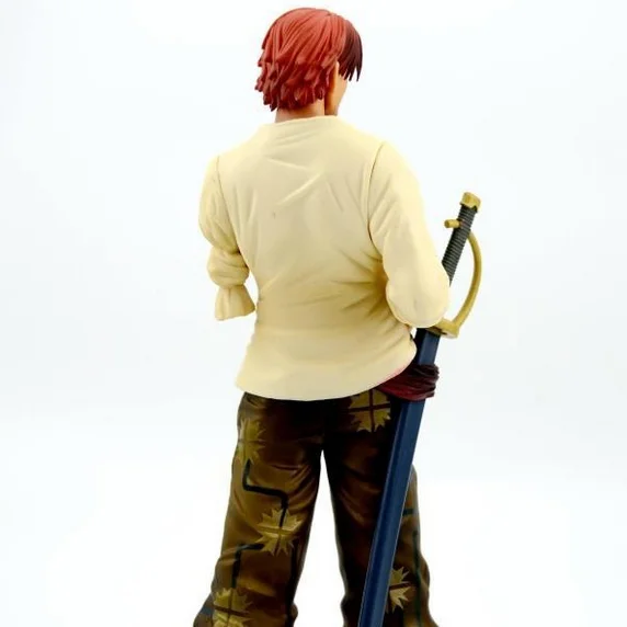 Аниме one piece Akakami нет Shankusu Масштаб Окрашенные кольца фигурку модель игрушка фигурка 24 см Горячая в коробка