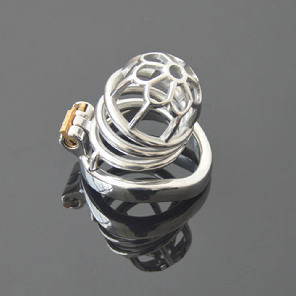 Пояс целомудрия из нержавеющей стали с вставка для пениса Мужской устройство