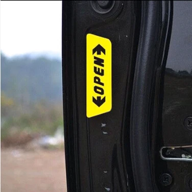 Автомобильный Стайлинг открывающийся защитный предупреждающий чехол для Chevrolet